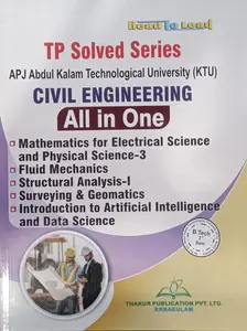 TP Solved Computer Science & Engineering All In One B.Tech Semester 3 | Thakur Publication