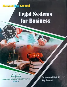 Legal Systems For Business MBA Semester 1 | Thakur Publication