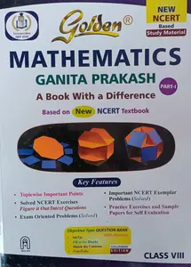 Golden Class 8 Mathematics CBSE New Syllabus 2025-26 | New Age International