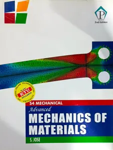 Advanced Mechanics Of Materials S4 Mechanical : S Jose As Per KTU Syllabus | Pentagon Education Services