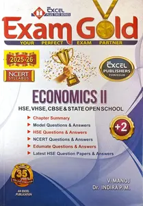Exam Gold Plus Two Economics II | Usefull For HSE | VHSE |CBSE & Open School