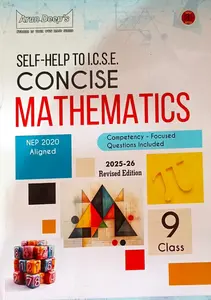 ICSE Class 9 Concise Mathematics | 2025-26 Revised Edition | Ravinder Singh & Sons