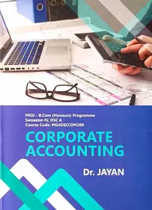 Corporate Accounting BCOM Semester 4 (Honours) | MG University