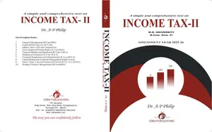 Income Tax 2 Assesment Year 2025-26 B.COM Semester 6  | MG University