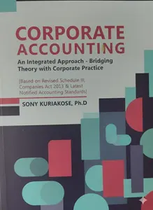 Corporate Accounting Semester 4 B.Com MG University