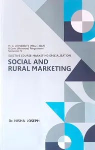 Social And Rural Marketing B.Com Semester 4 | MG University