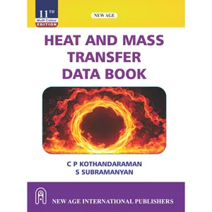 Heat and Mass Transfer Data Book (MULTI COLOUR EDITION) 11/Edition
