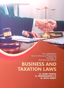 Business & Taxation Laws B.Com Semester 4 (Honours) | MG University