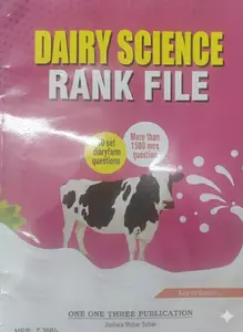 Dairy Science Rank File Latest Edition | One One Three Publication