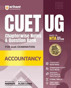 CUET UG 2026 Accountancy | Chapterwise Notes & Question Bank | Based on NTA Pattern | 1000+ NCERT MCQs, Assertion Reason & Case-Based Questions