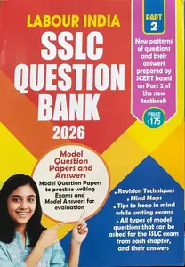 Labour India SSLC Question Bank English Medium  2026 Part 2