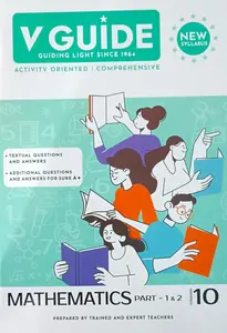 V Guide Class 10 Mathematics English Medium New Syllabus | V Publishers