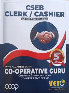 CSEB Clerk / Cashier Rank File Co-Operative Guru For All Co-operative Exams 5 Edition | Veto Publication