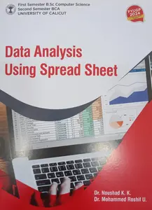 Data Analysis Using Spread Sheet BSC Computer Science Semester 1 | Calicut University