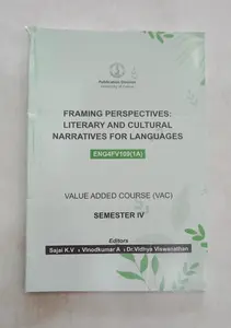Framing Perspectives : Literary Cutural Narratives For Languages BA Economics Semester 4 | Calicut University