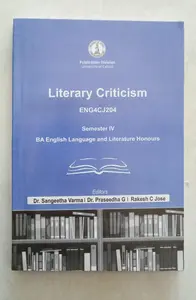 Literary Criticism BA English Semester 4 | Calicut University