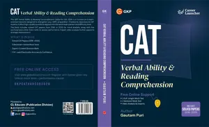 CAT Verbal Ability And Reading Comprehension | Including Solved Papers | Gk Publication