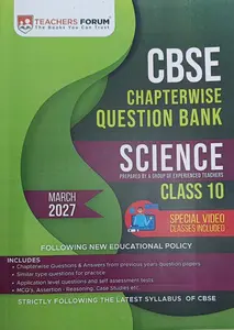 Teachers Forum Science Class 10 2026-2027 | Chapterwise Question Bank