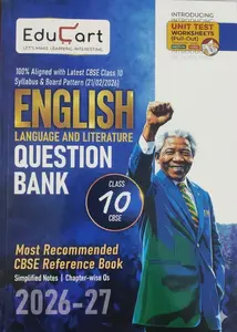 CBSE Class 10 Question Bank English 2026-27 | Simplified Notes | Chapterwise Questions 