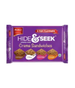 Parle G Hide And Seek Cream Sandwich Biscuit 