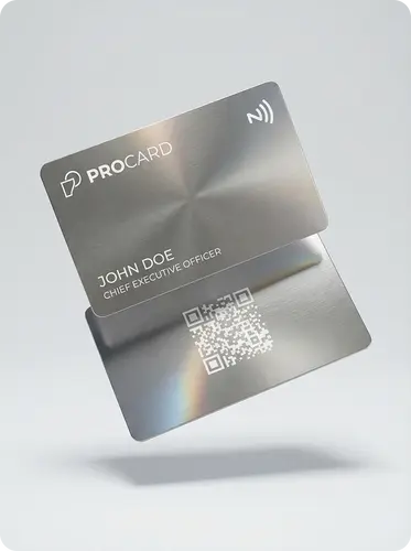 Brushed Titanium Card