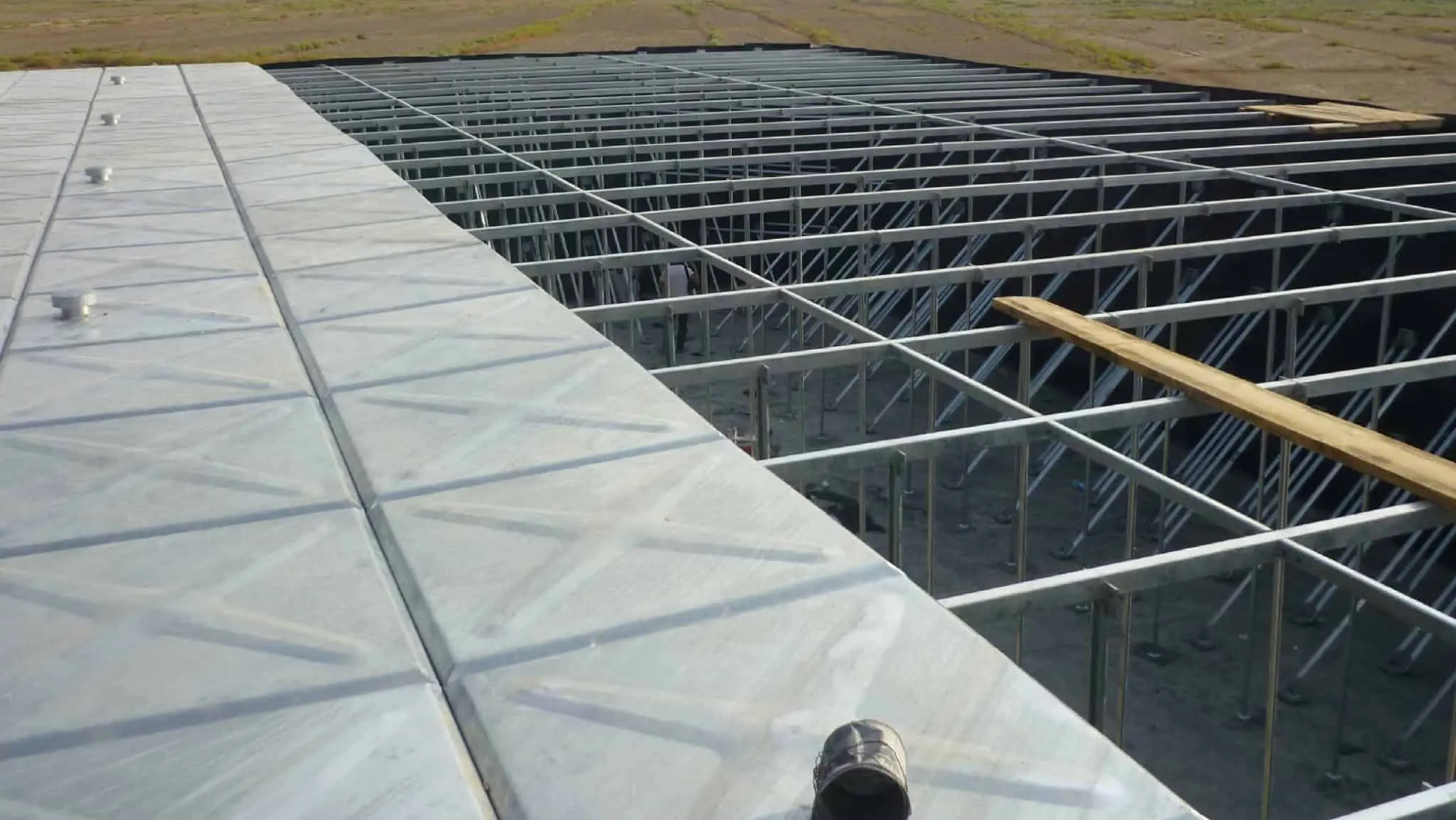 HDG Tanks + HDPE Lining