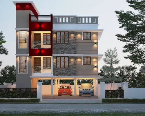 Residential Building For Kalikadu